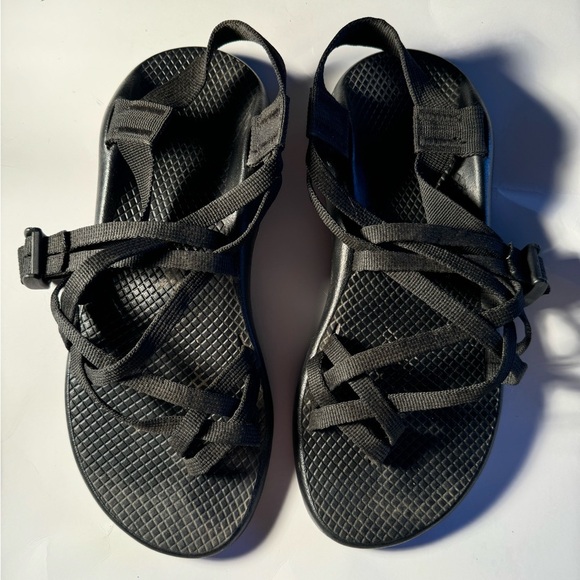 Chaco ZVOLV X2 Black Women's Size 9 Adjustable Weave Strap Outdoor Sandals Sport - Picture 1 of 3